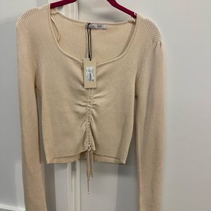 Mixology cream synch sweater